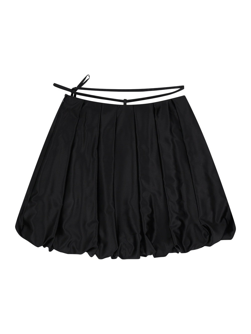 【TUOMIO】SATIN BALLOON SKIRT
