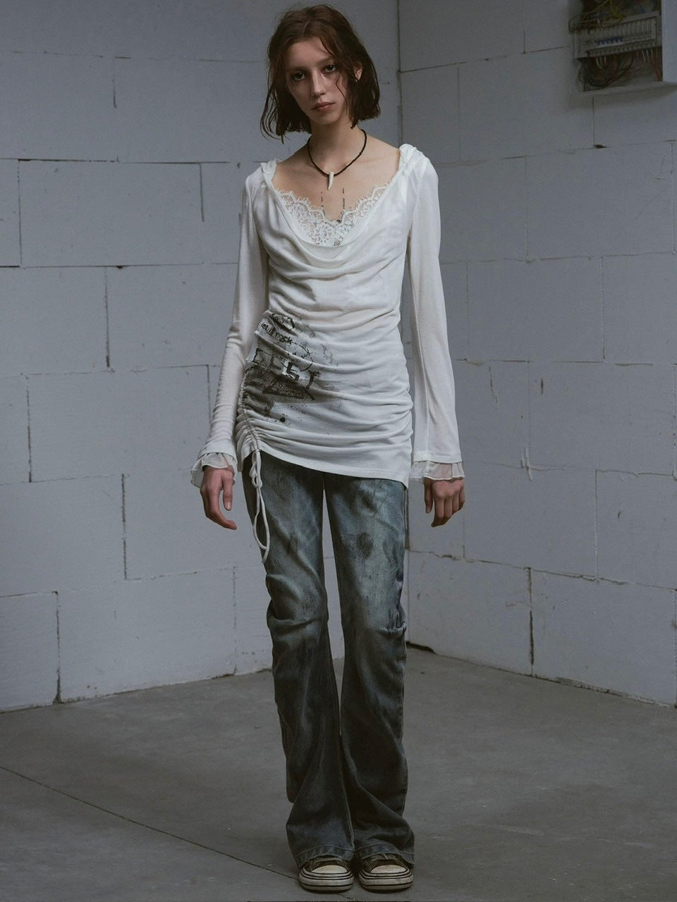 【Cest Nous】two-piece dress (3color) / 【セヌー】ツーピースレイヤードミニワンピース