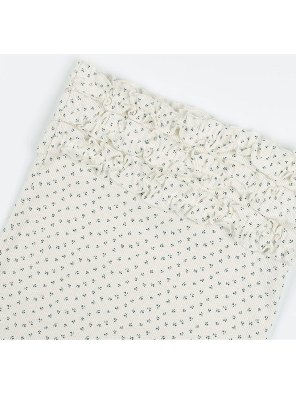 【FANCY CLUB】FLOWER FRILL TUBE TOP / 【ファンシークラブ】フラワーフリルチューブトップ