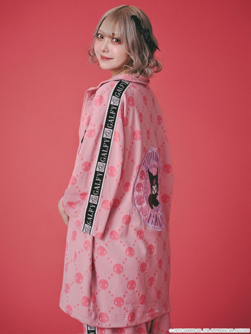 【GALFY×KUROMI】ドクロだらけ夏セットアップ