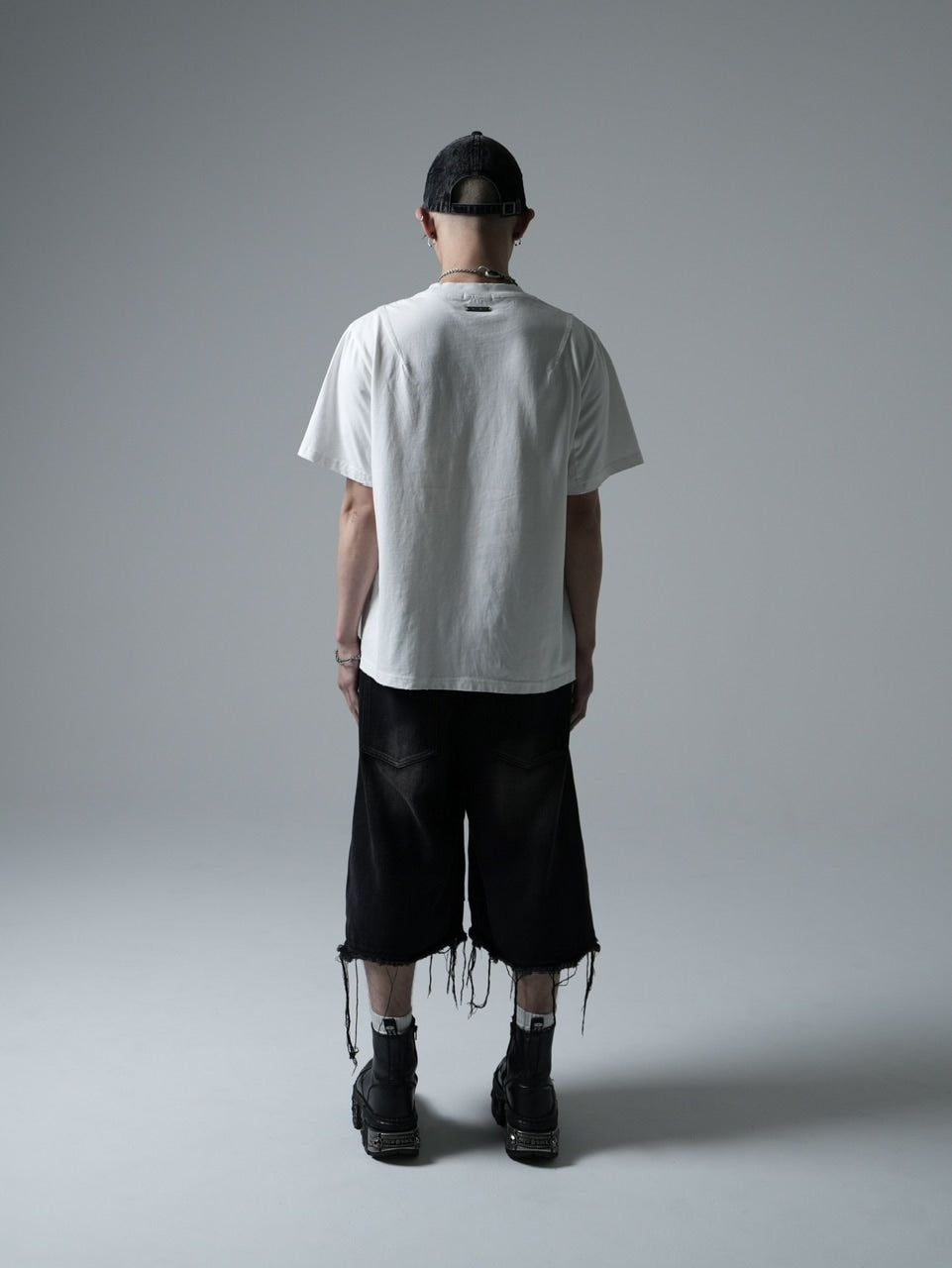 【CHIKASHITSU PLUS HIGH】Overdyed denim cap