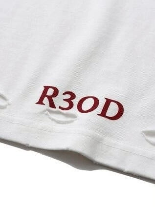 【roaringrad】DAMAGE LETTERING T-SHIRTS / 【ロアリングラド】ダメージロゴ半袖Tシャツ