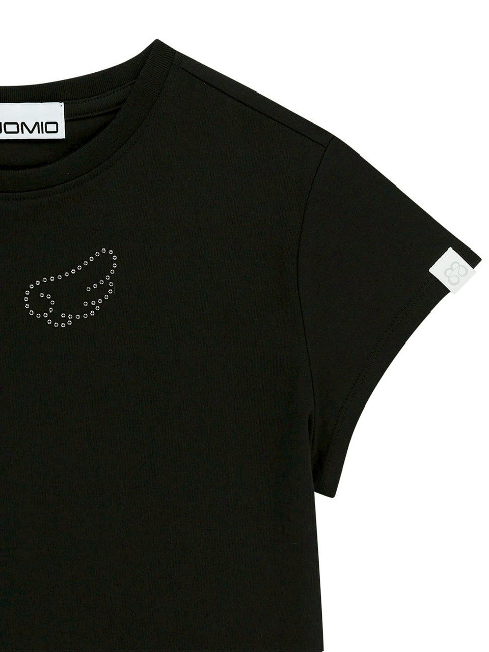 【TUOMIO】ANGEL STUD BABY T-SHIRT / 【トゥオミオ】エンジェルスタッズベイビー半袖Tシャツ