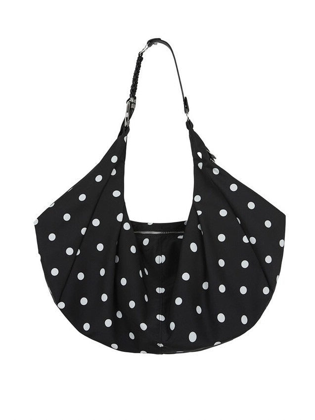 【NOT KNOWING】Braided Dot Shoulder Bag / 【ノットノーイング】ブレイデッドドットショルダーバッグ