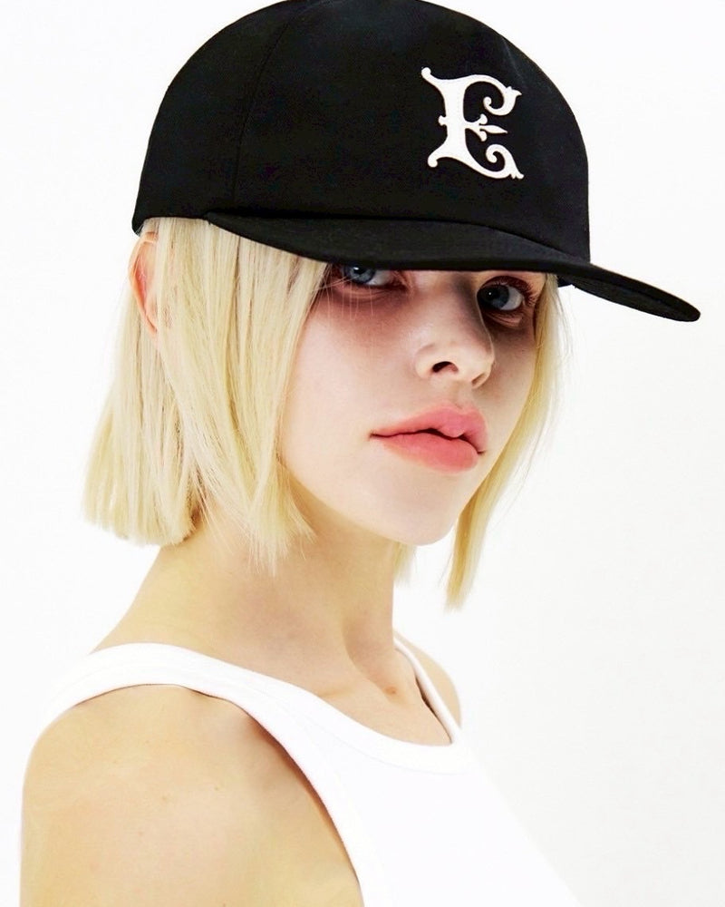 【E RIN AI E】NOUVEAU E DENIM DAD CAP