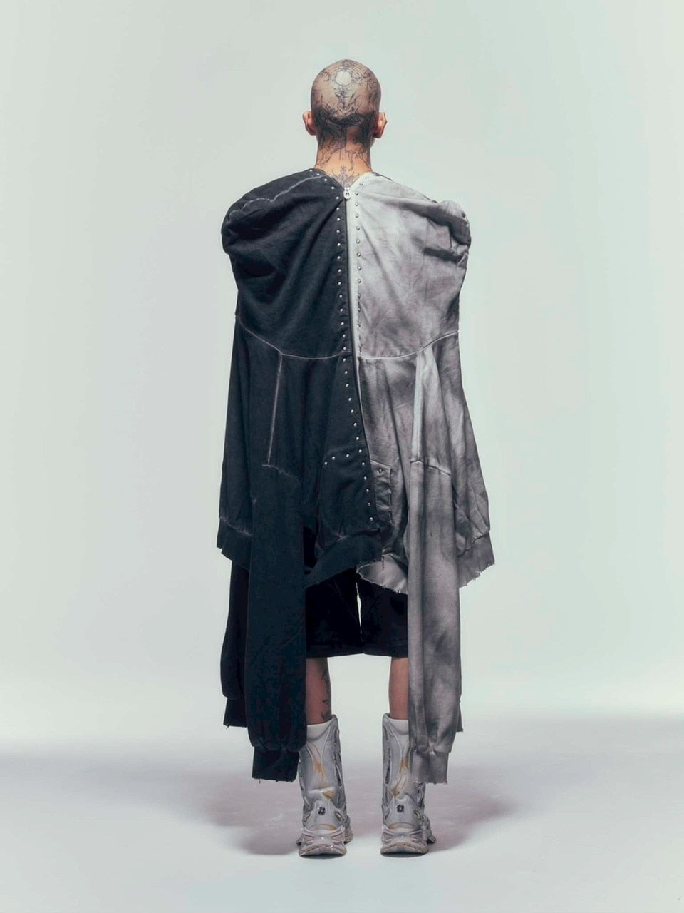 【DIG YOUR OWN GRAVE】FULLZIP STUDDED HOODIE /【ディグユアオウングレイブ】スタッズフルジップアップパーカー