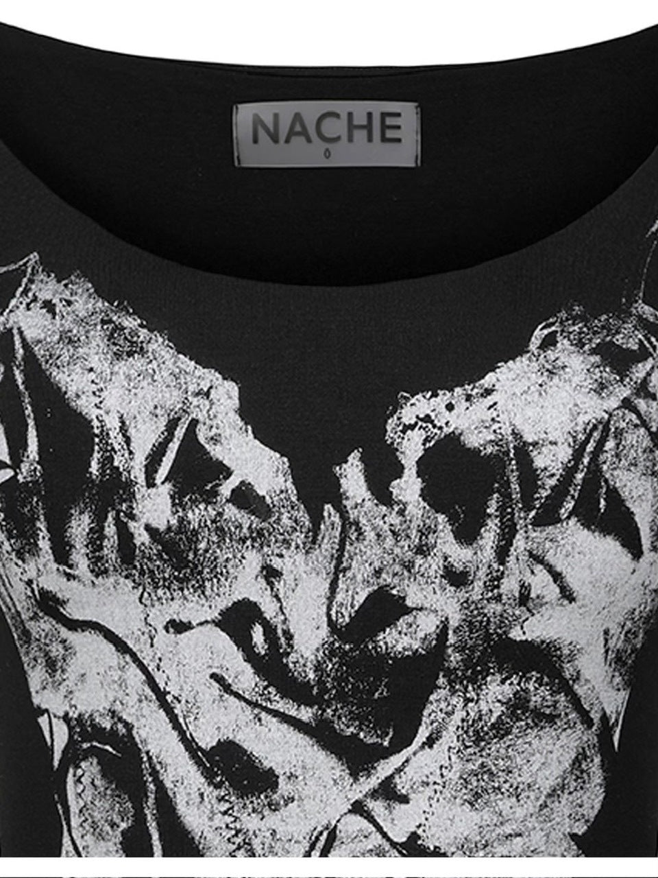 【NACHE】SLIP X-RAY PRINTED T-SHIRT