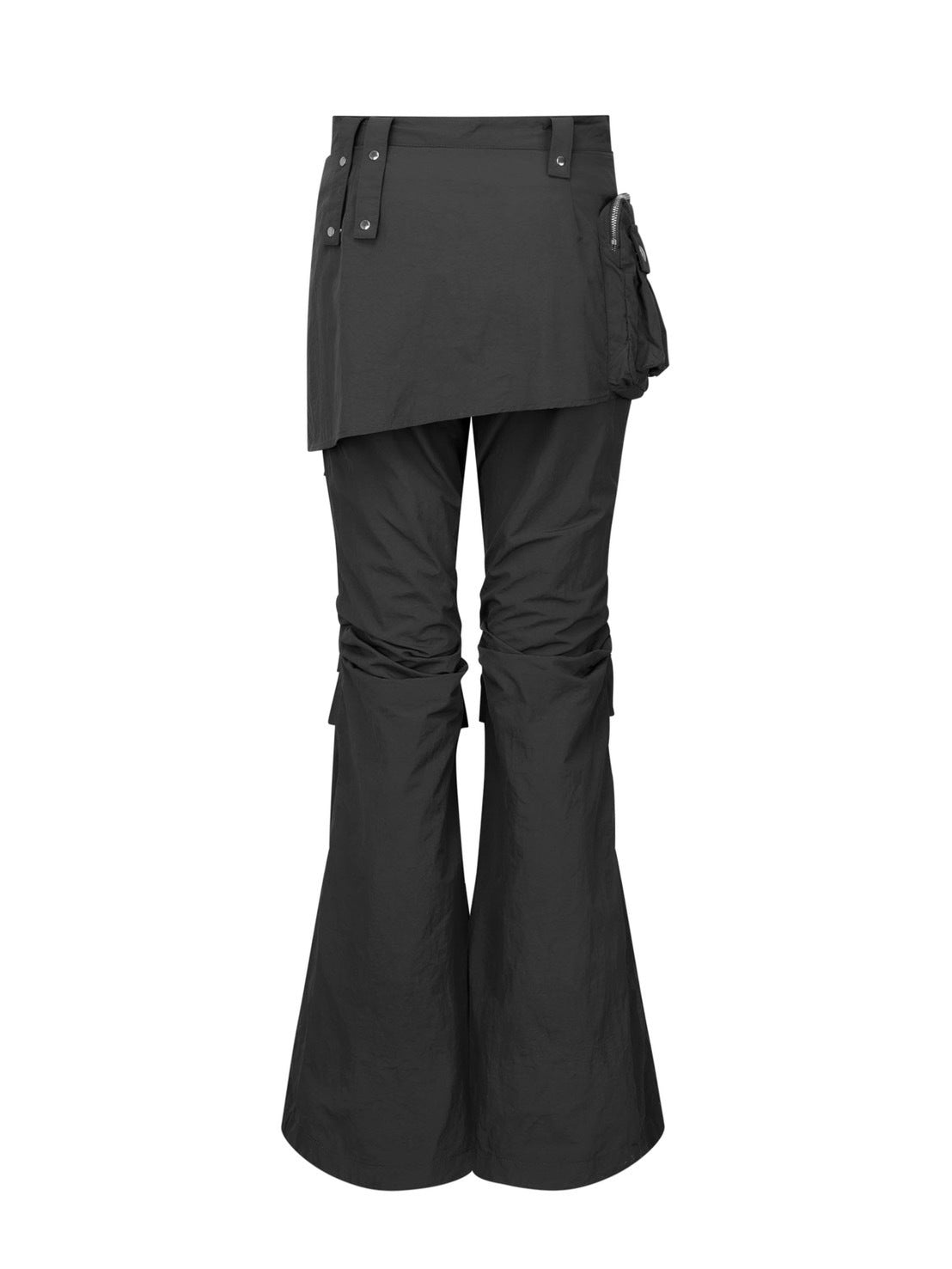 【NACHE】BOOTS CUT SKIRT PANTS (UNISEX)