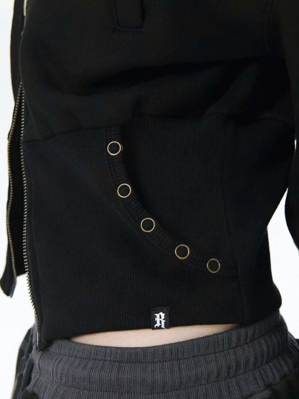 【runningHIGH】FUR ZIP UP HOODIE / 【ランニングハイ】ファージップアップパーカー