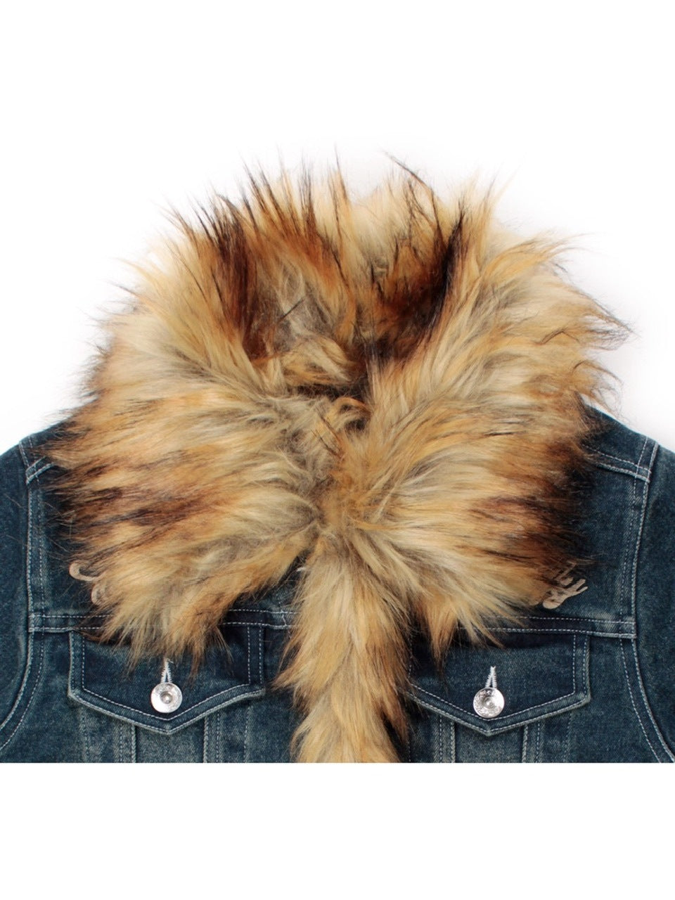 【GALFY】ぎゃるちゃんファーデニムJKT