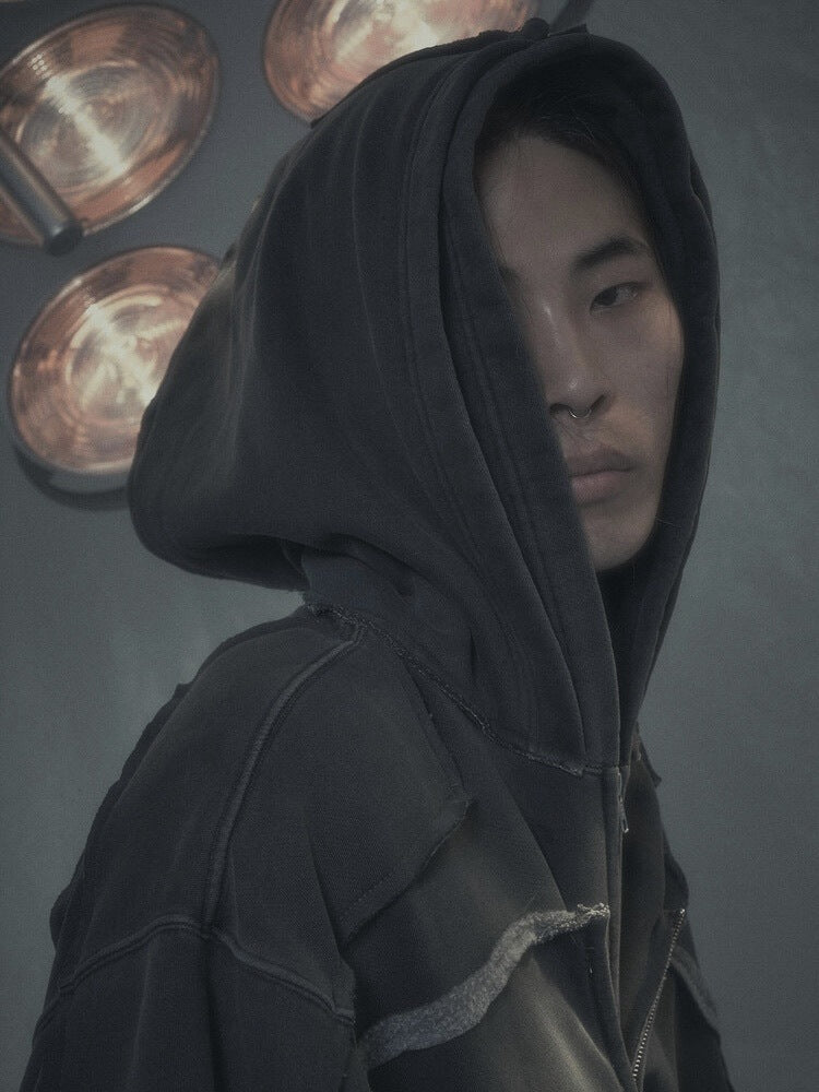 【SURGERY】surgery remake pigment hood jacket / 【サージェリー】サージェリー リメイク ピグメント フード ジャケット