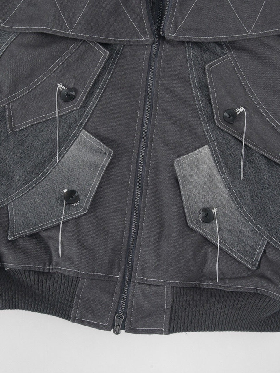 【SURGERY】Surgery Exo-Shell hood denim jacket / 【サージェリー】サージェリー エクソ-シェル フード デニム ジャケット