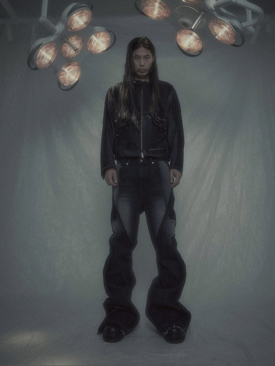 【SURGERY】surgery denim biker jacket / 【サージェリー】サージェリー デニム バイカー ジャケット