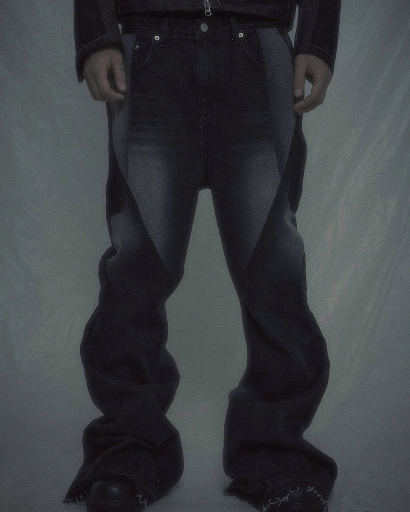 【SURGERY】surgery rebuild denim boot-cut pants / 【サージェリー】サージェリー リビルド デニム ブーツカット パンツ