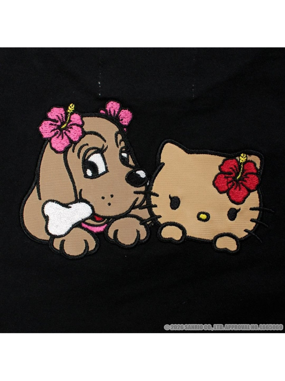 【GALFY×KITTY】キティアロハTee / 【ガルフィー×キティー】プリント長袖Tシャツ