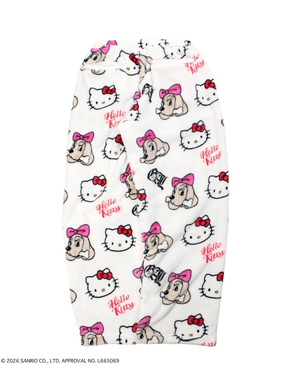 【GALFY×KITTY】ラブリーふわもこ3ピースSET UP / 【ガルフィー×キティー】総柄猫耳３ピースセットアップ