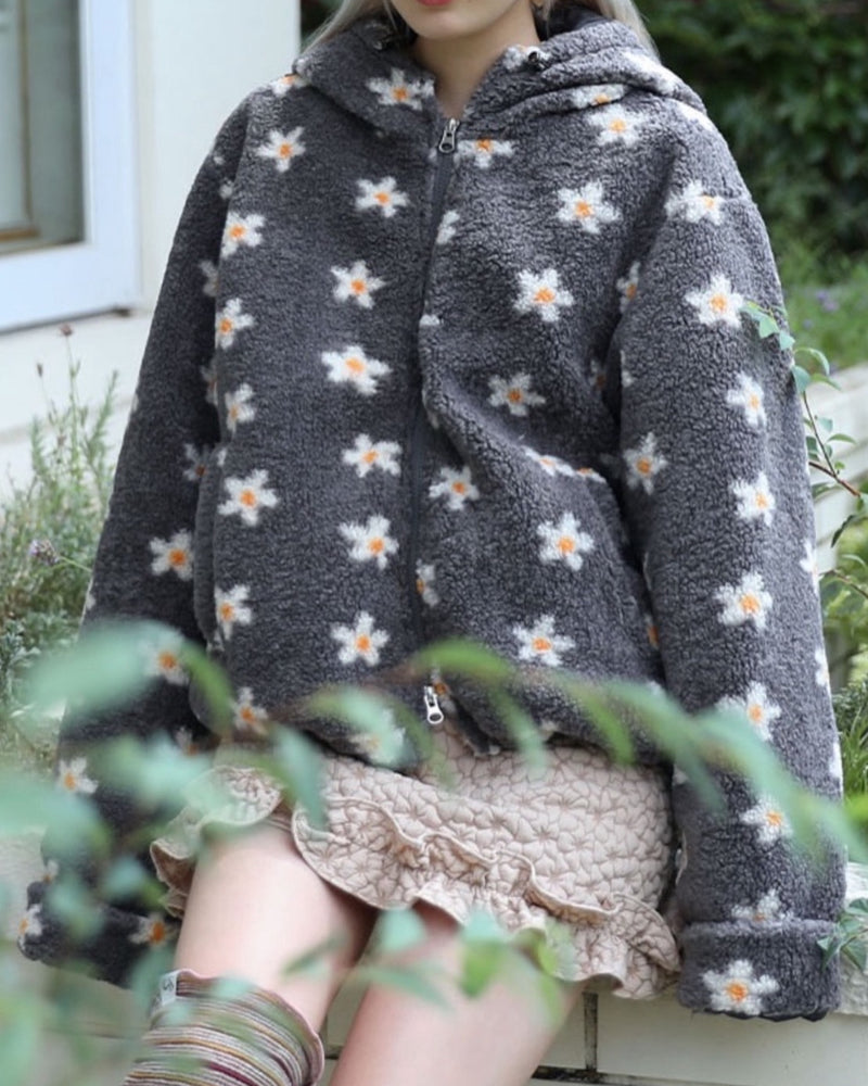 12/21 20:00 発売【Uglyshadow】FLOWER RUFFLE MINI SKIRT