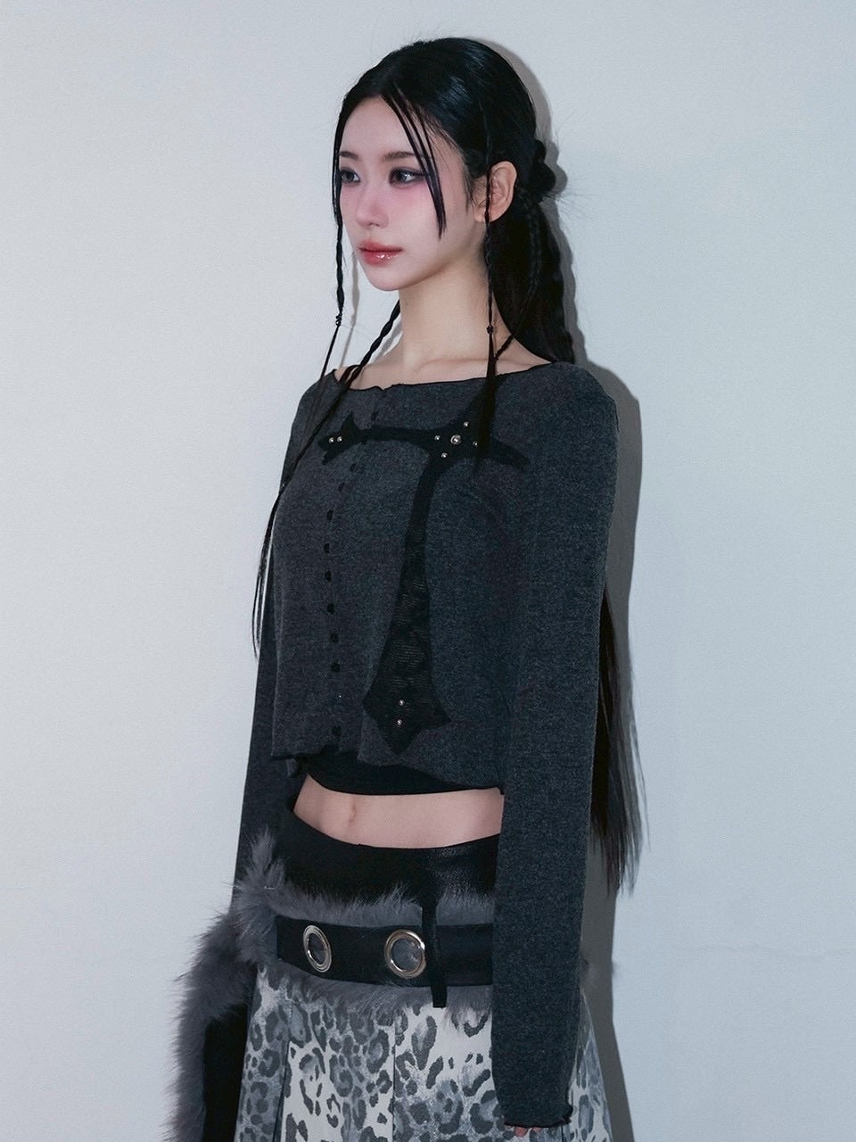 1/2 20:00発売【CHERRYQUIRI】rough gothic cross patch cd