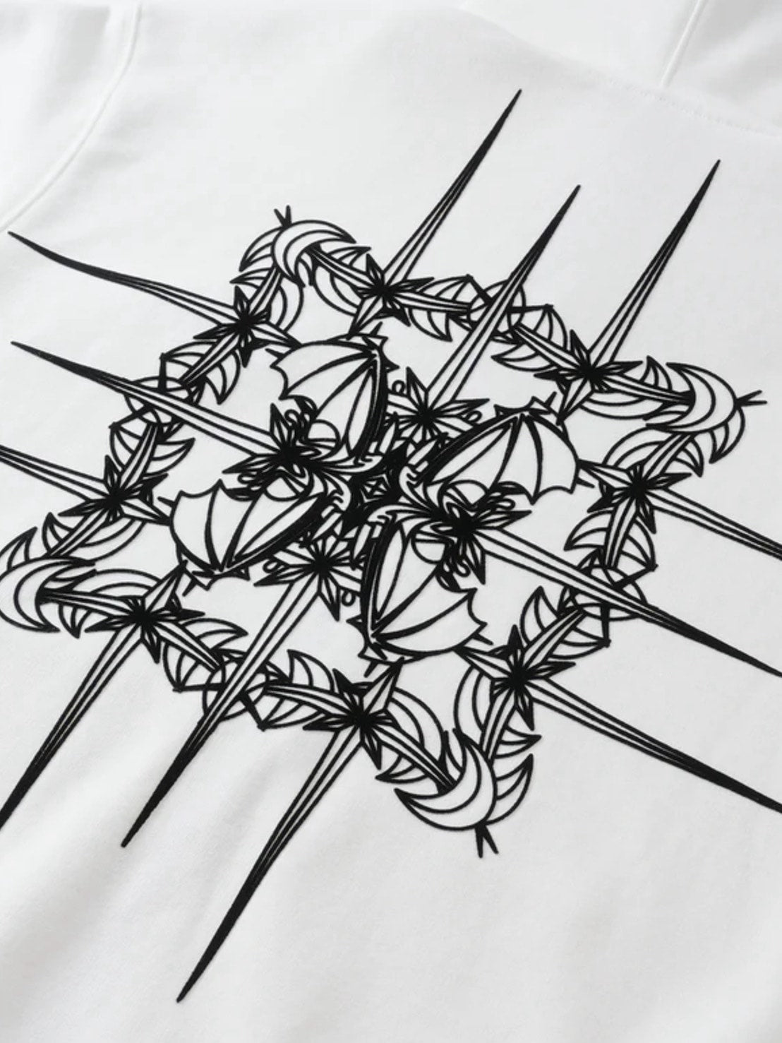 【The Boy Has No Patience】TBHNP LUMINOUS DAWN ASTRAL LOGO ZIP HOODIE / 【ザボーイハズノーペーシェンス】アストラルロゴジップパーカー