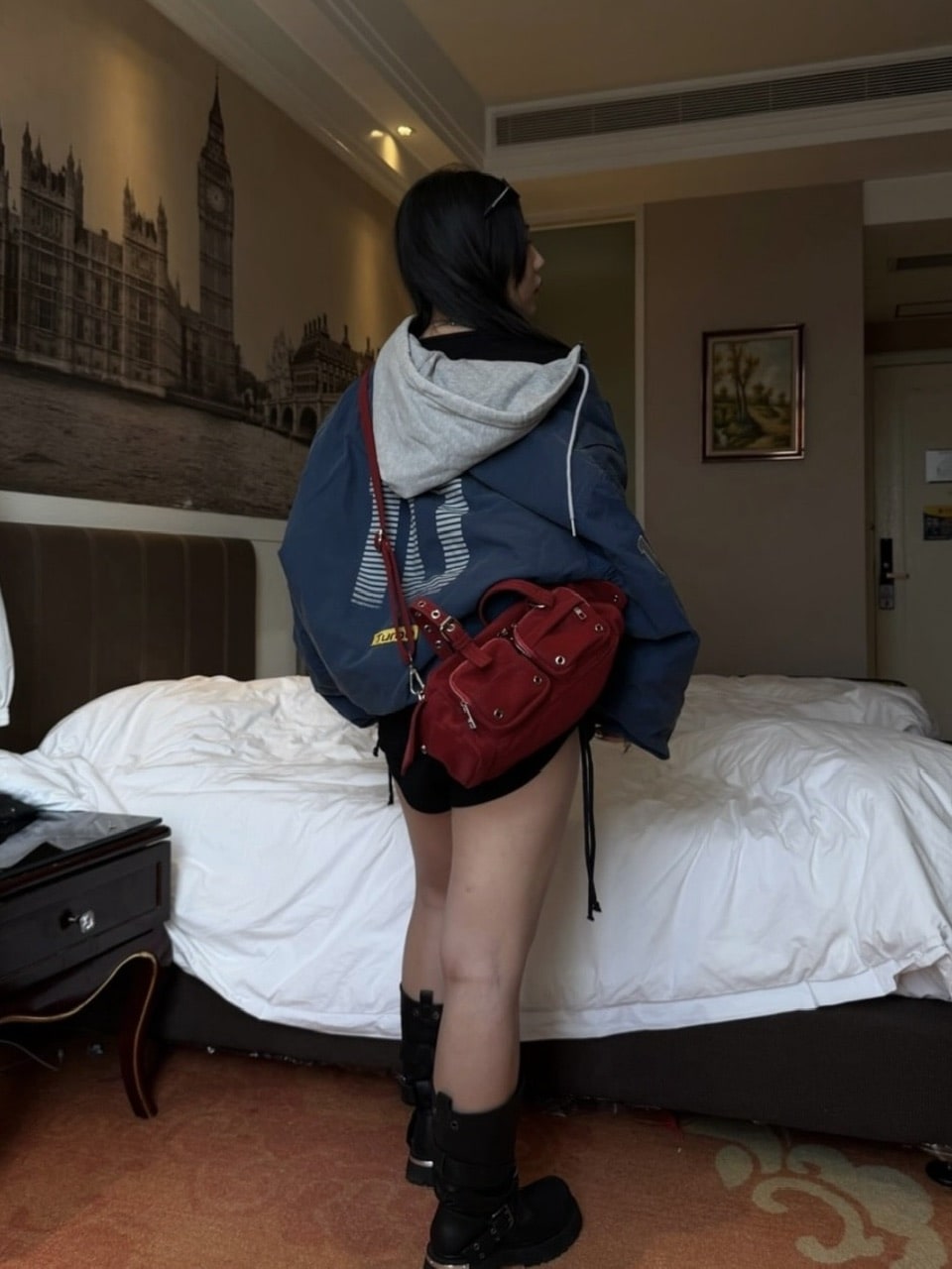 【BLACK PURPLE】Baby Overload Bag