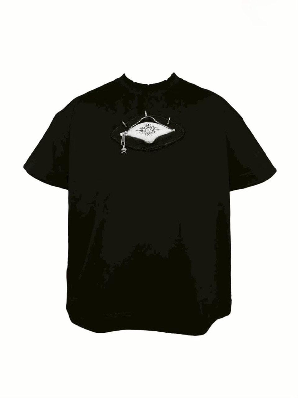 2/28 20:00発売【UNIZ】Monster Zip Eye T-Shirt / 【ユニズ】ジップアイ半袖Tシャツ
