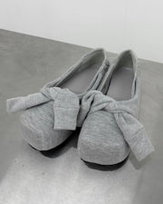 9/18 20:00 発売 国際配送【Nerd out XU】Sweat Ribbon Mary Jane