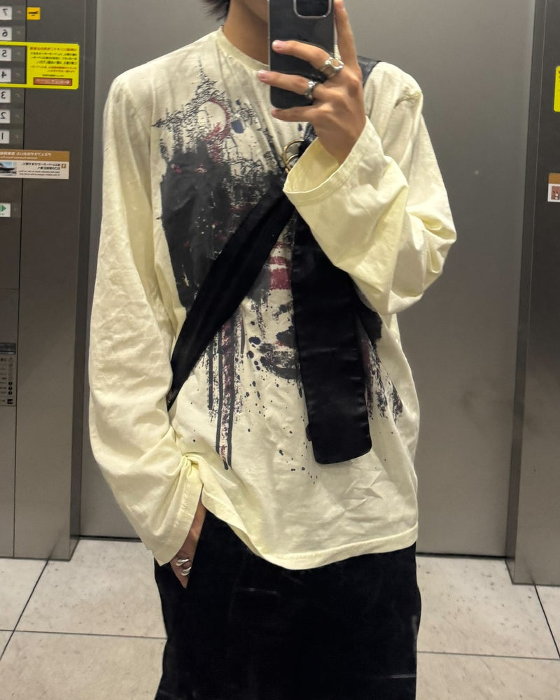 国際配送【RENOL】grunge long sleeve tee