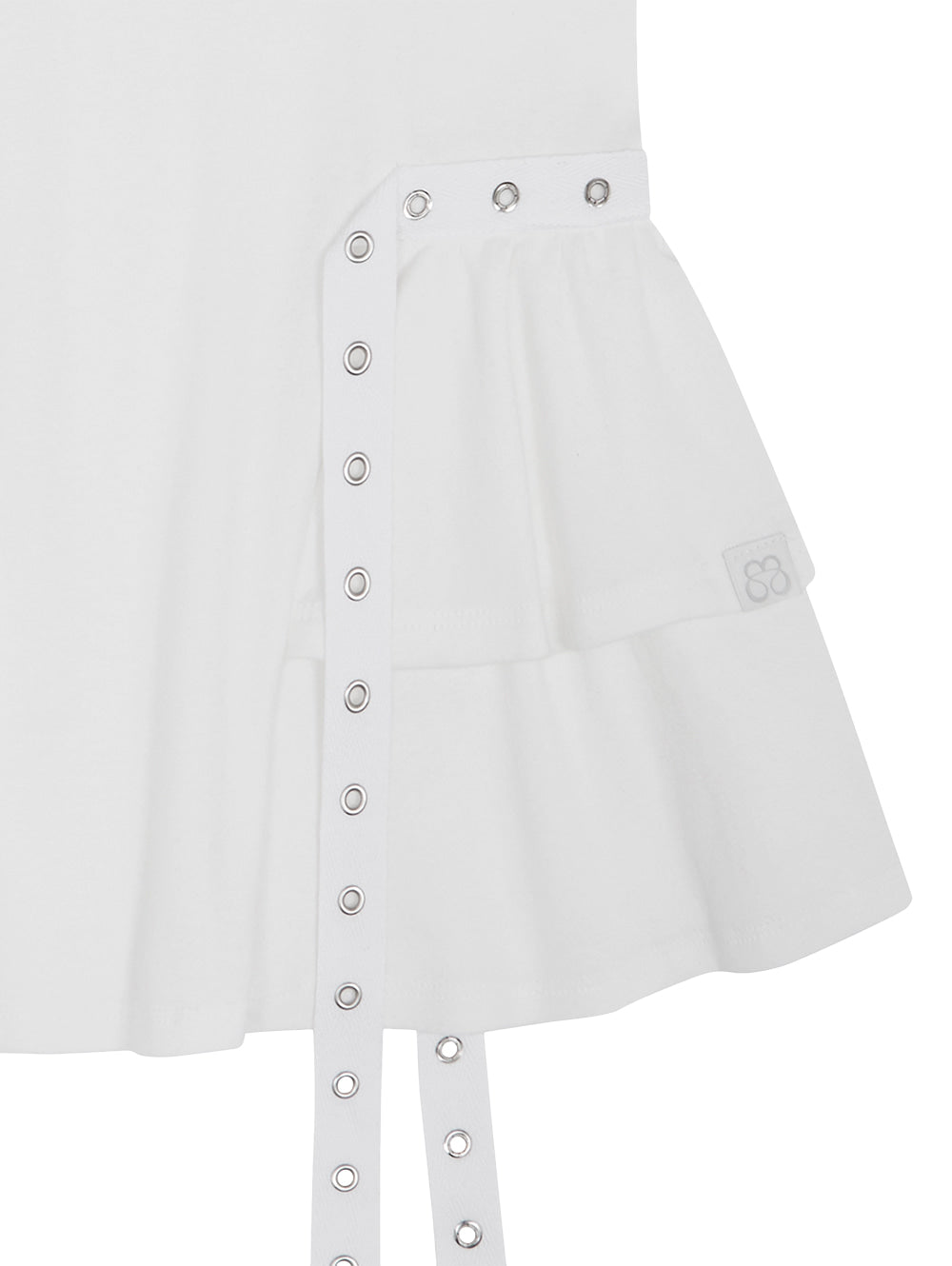 6/8 21:00発売【TUOMIO】EYELET BELTED TANK TOP