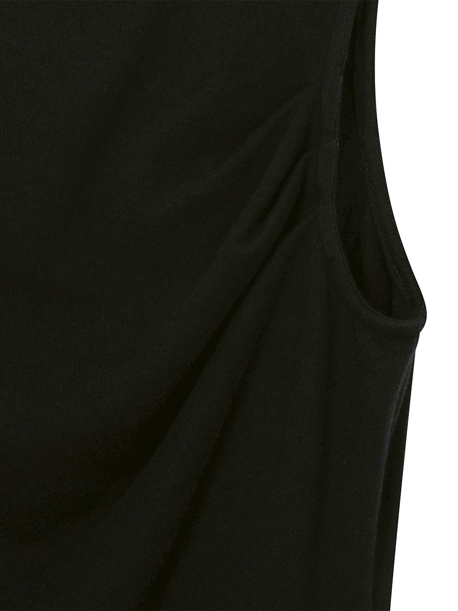 【Miseki seoul】Unbalanced sheer layered sleeveless