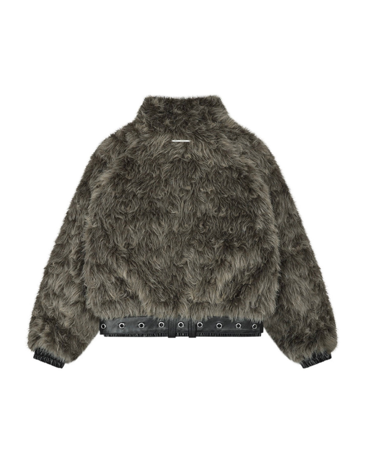 【FANCY CLUB】TOGGLE LEATHER FUR JACKET