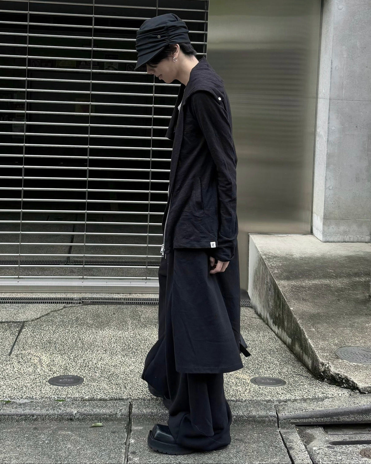 受注制【nmtc+】Drape Layer Pants (2color)
