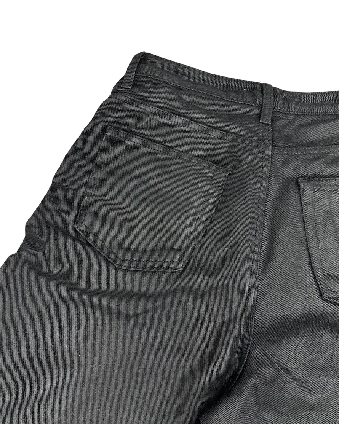 受注制【nmtc+】Coated shirring bermuda pants