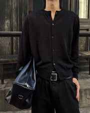 受注制【youll】basic crop cardigan (2color)