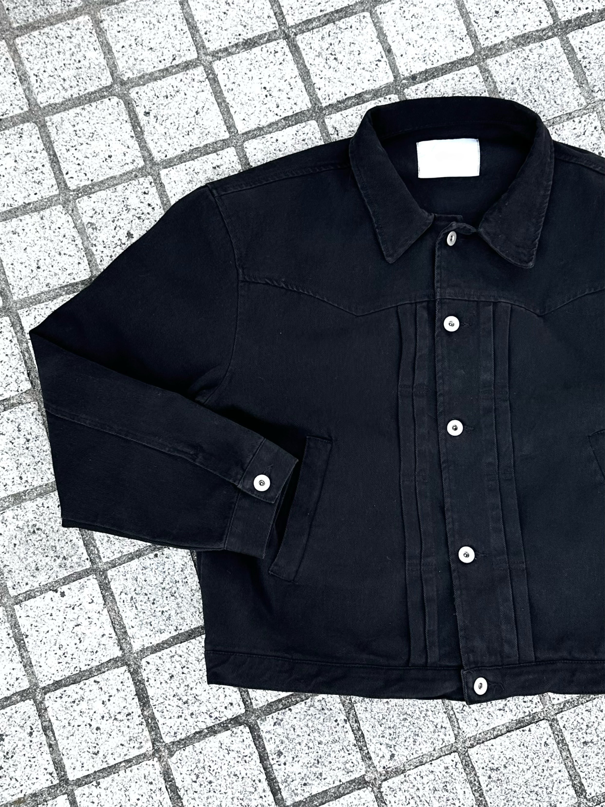 大阪店WEB限定受注制【Chikashitsu +】dry western cotton jacket