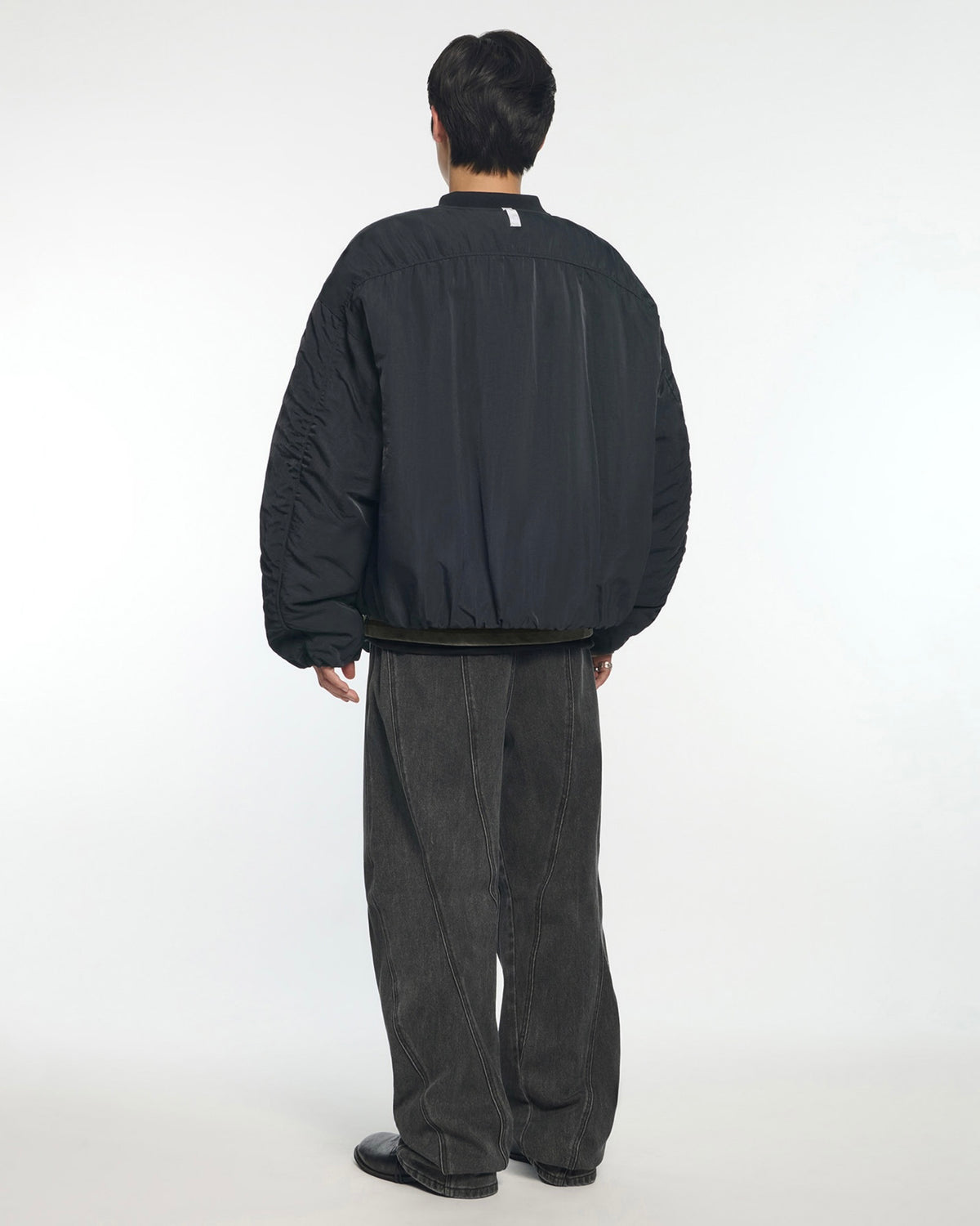 【NOMANUAL】OVERSIZED BOMBER JACKET