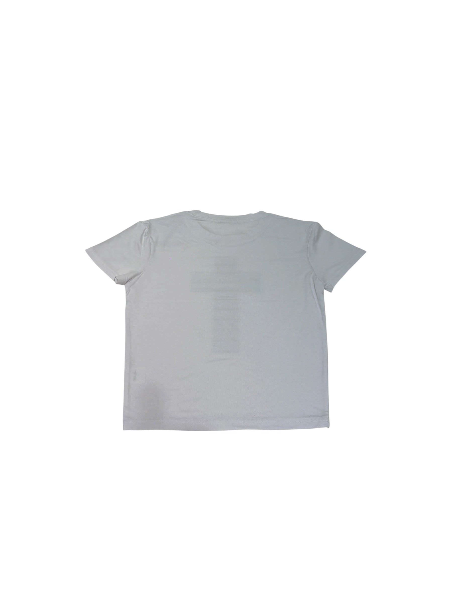 受注制【Never mind the XU】cross studs crop tee (2color)