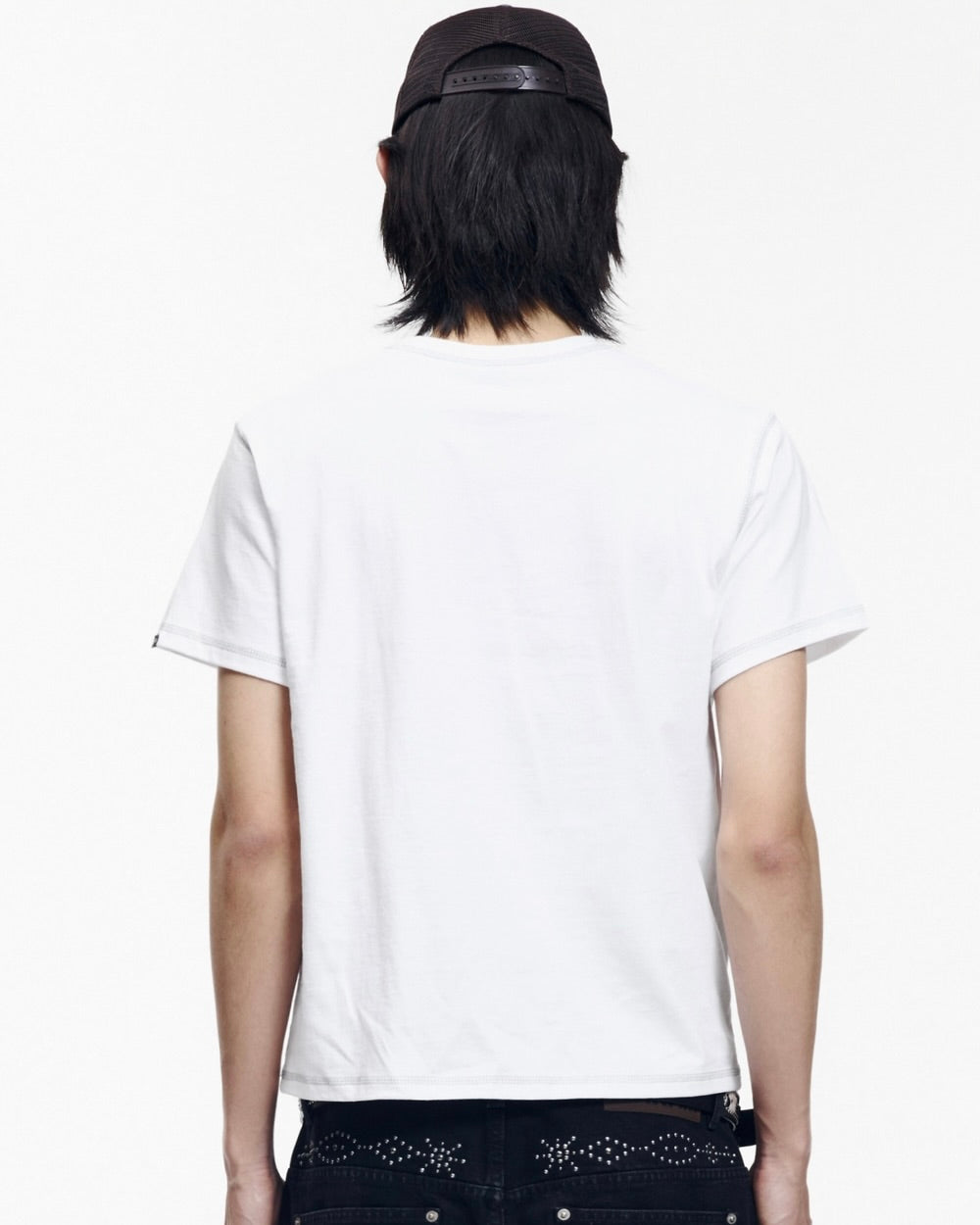 【AAKAM】Big Patch CROS2 Half Top