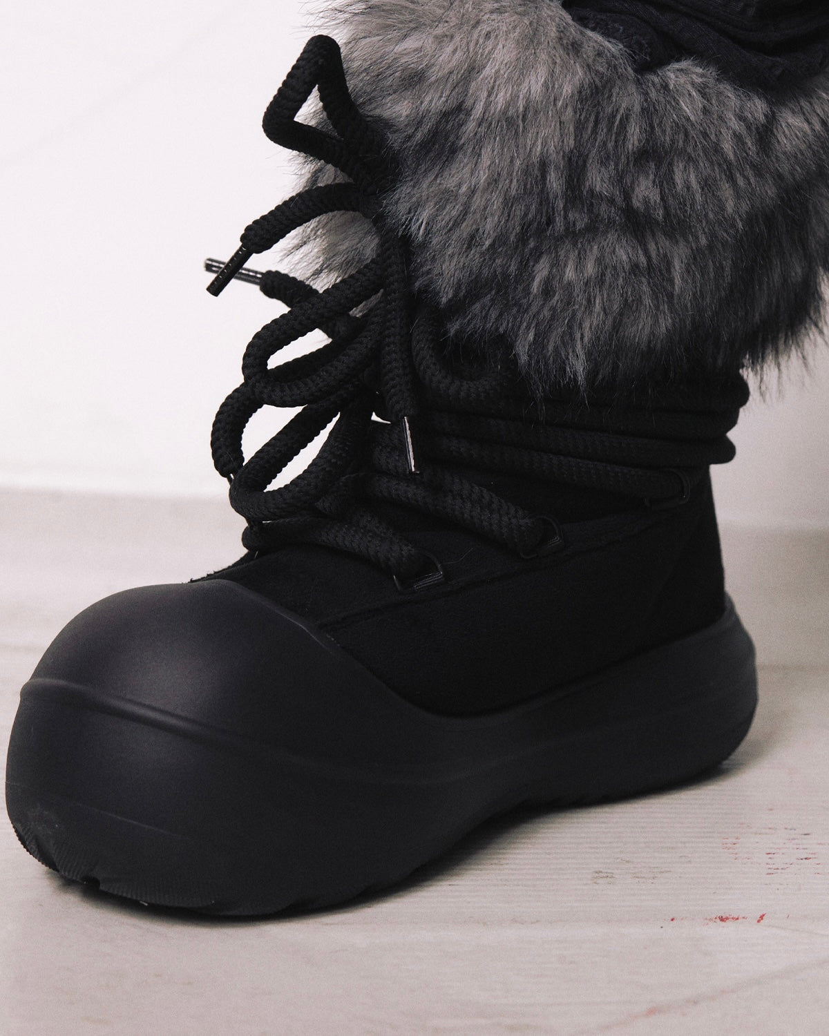 【LECYTO】Skadi Rope Fur Boots