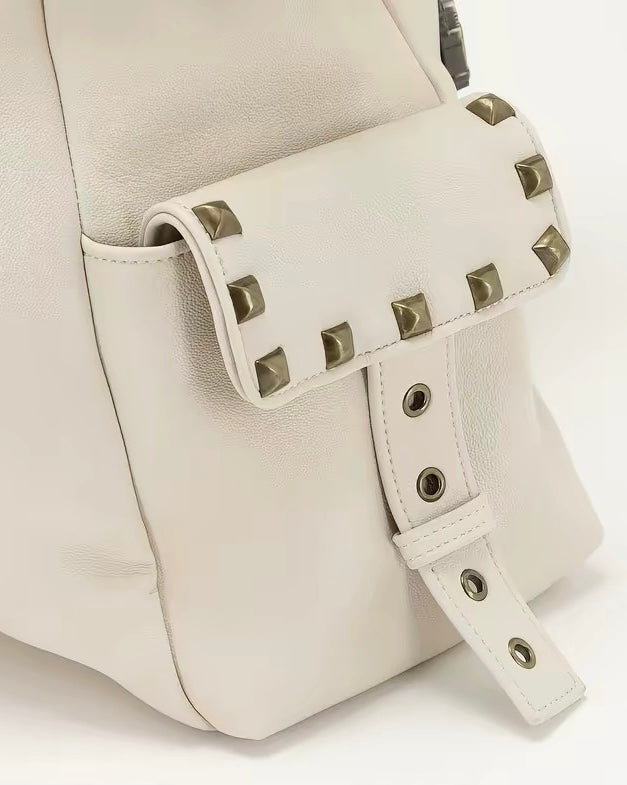 【Cest Nous】Graffiti Cross Leather Bag