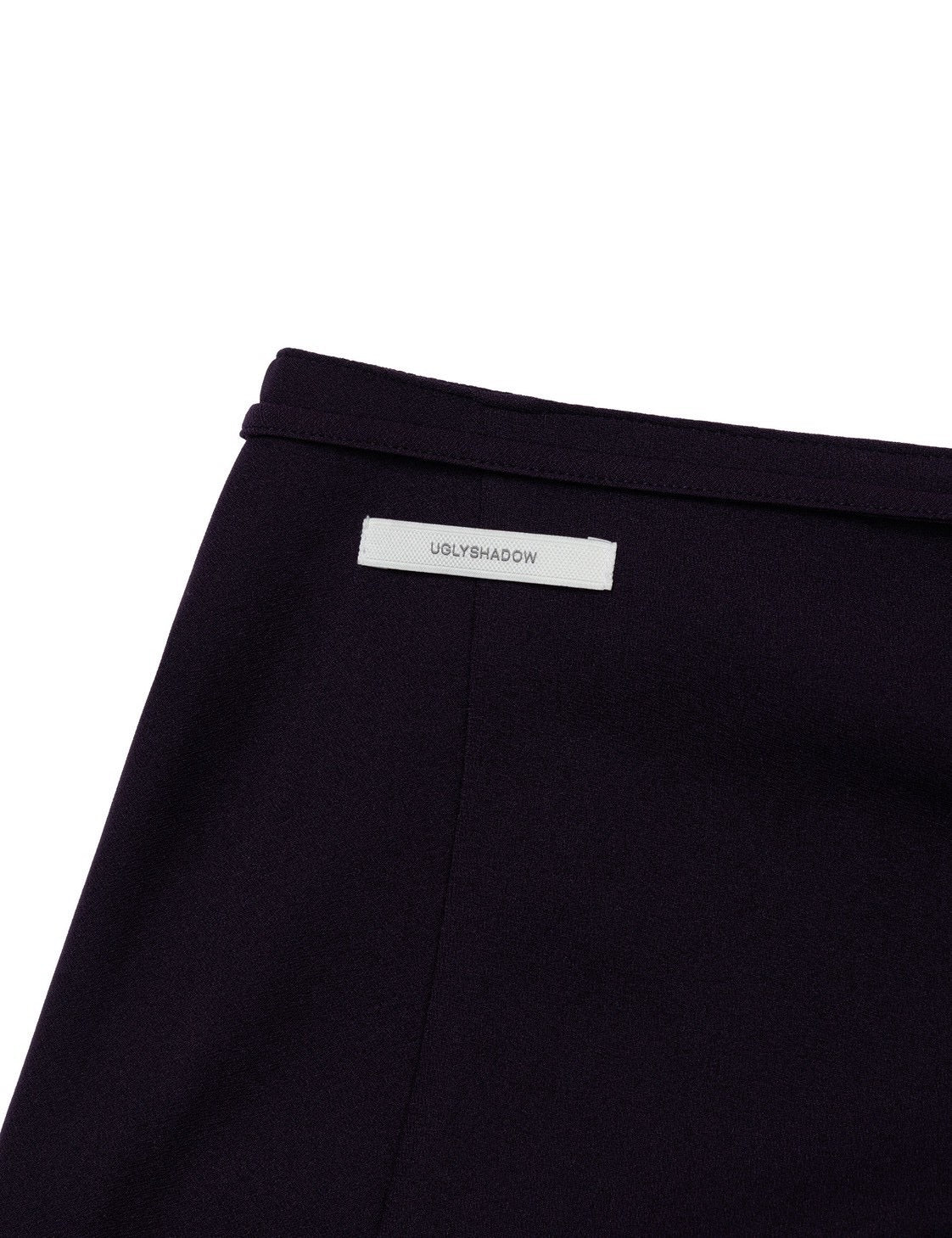 【Uglyshadow】RUCHED LONG TIE SKIRT