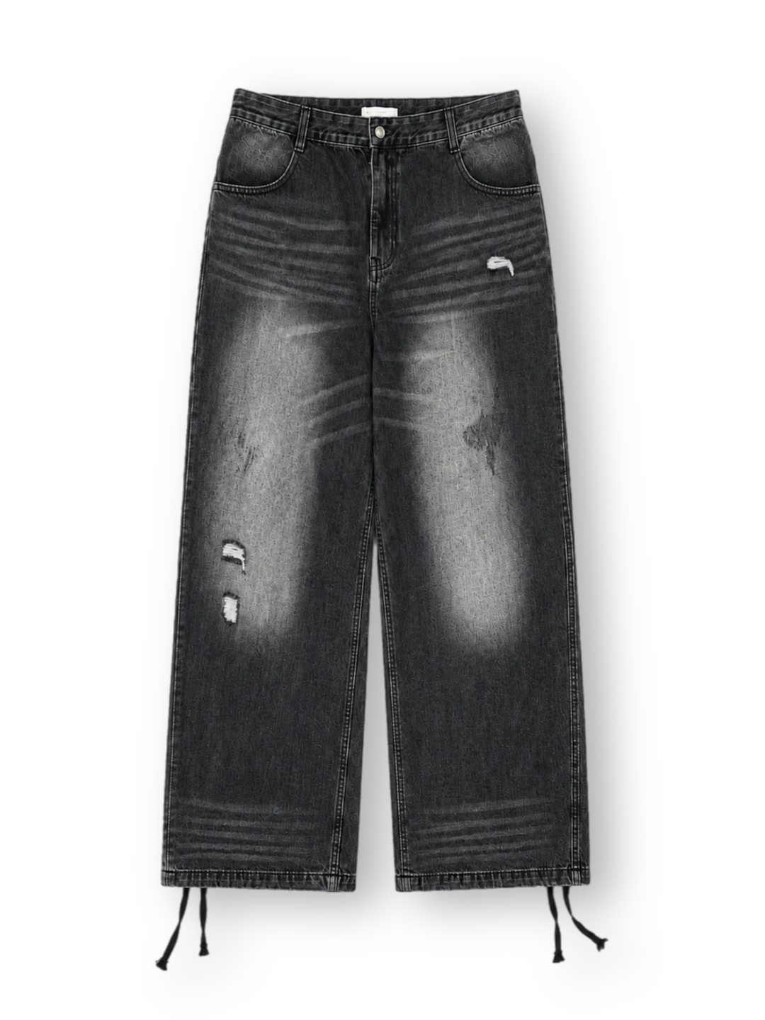 大阪店WEB限定受注制【Chikashitsu +】double back pocket denim pants (2color)