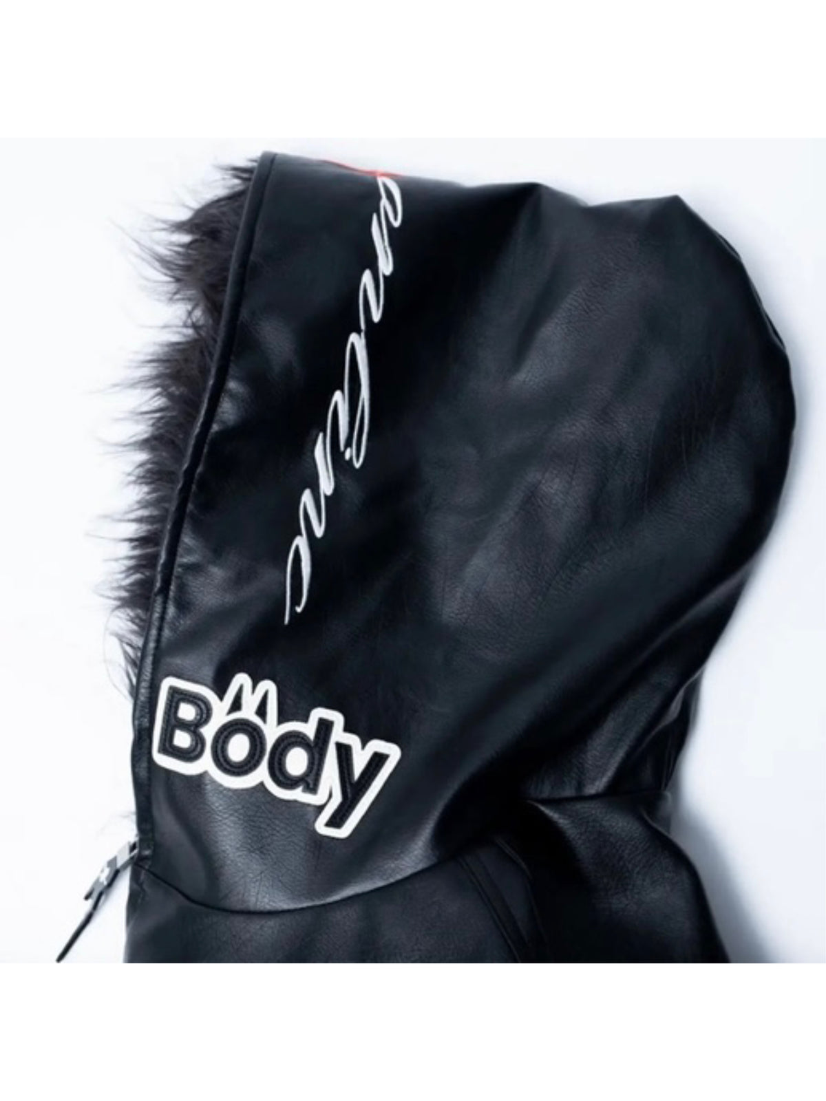 【F.V.V.O】Embroidered Hooded Bomber Jacket