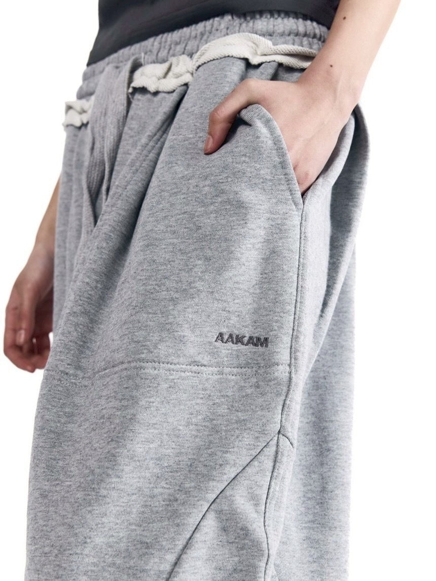 【AAKAM】Sediment Pin-Tuck Sweatpants