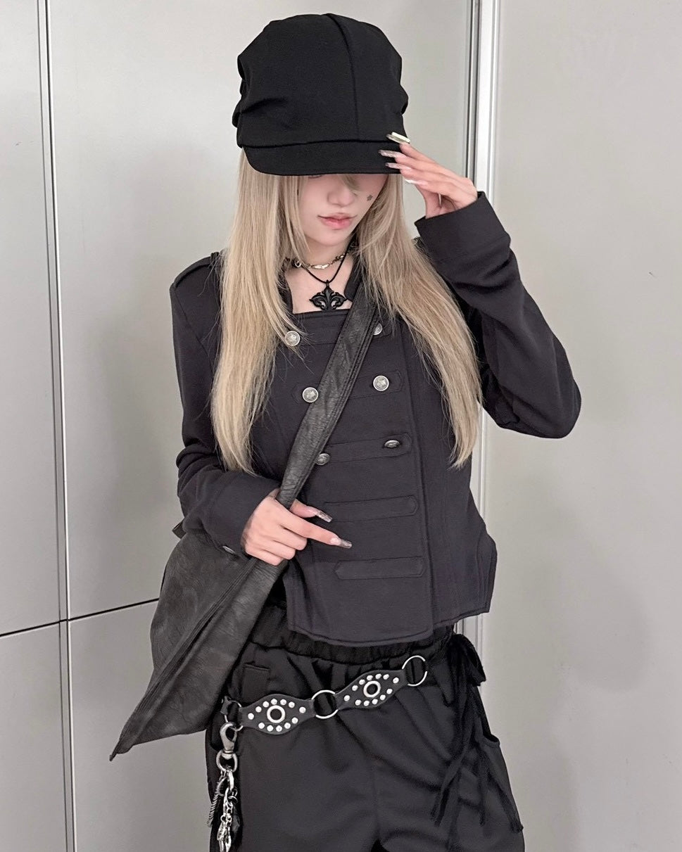 受注制【nmtc+】Napoleon zip jacket (2color)