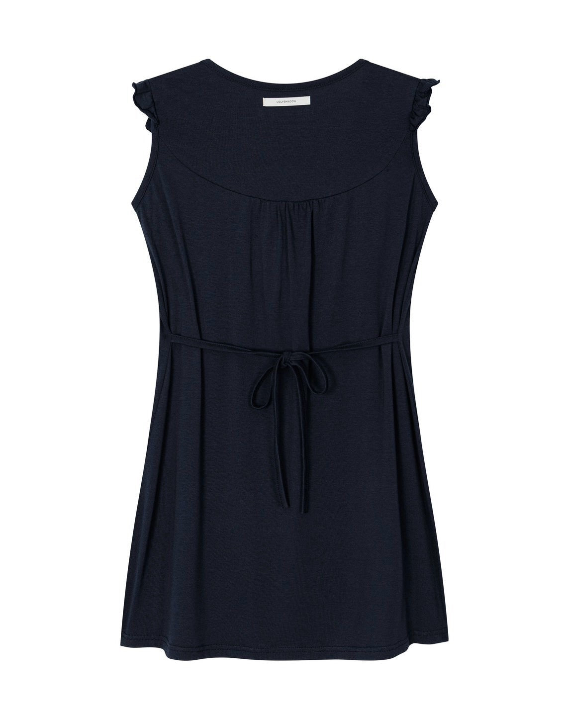 【Uglyshadow】RUFFLE TIE TOP
