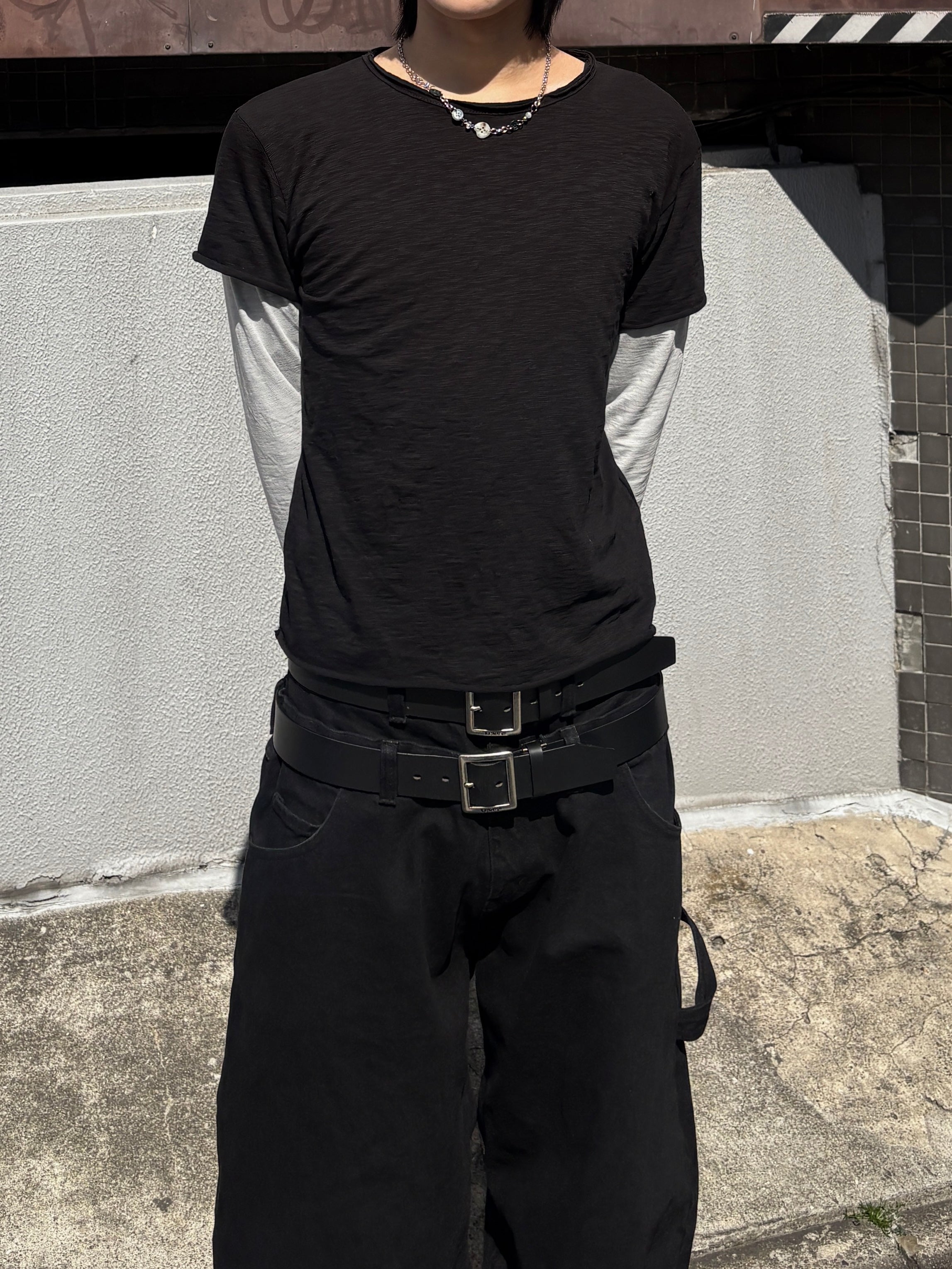 【youll】layered long sleeve tee (2color)