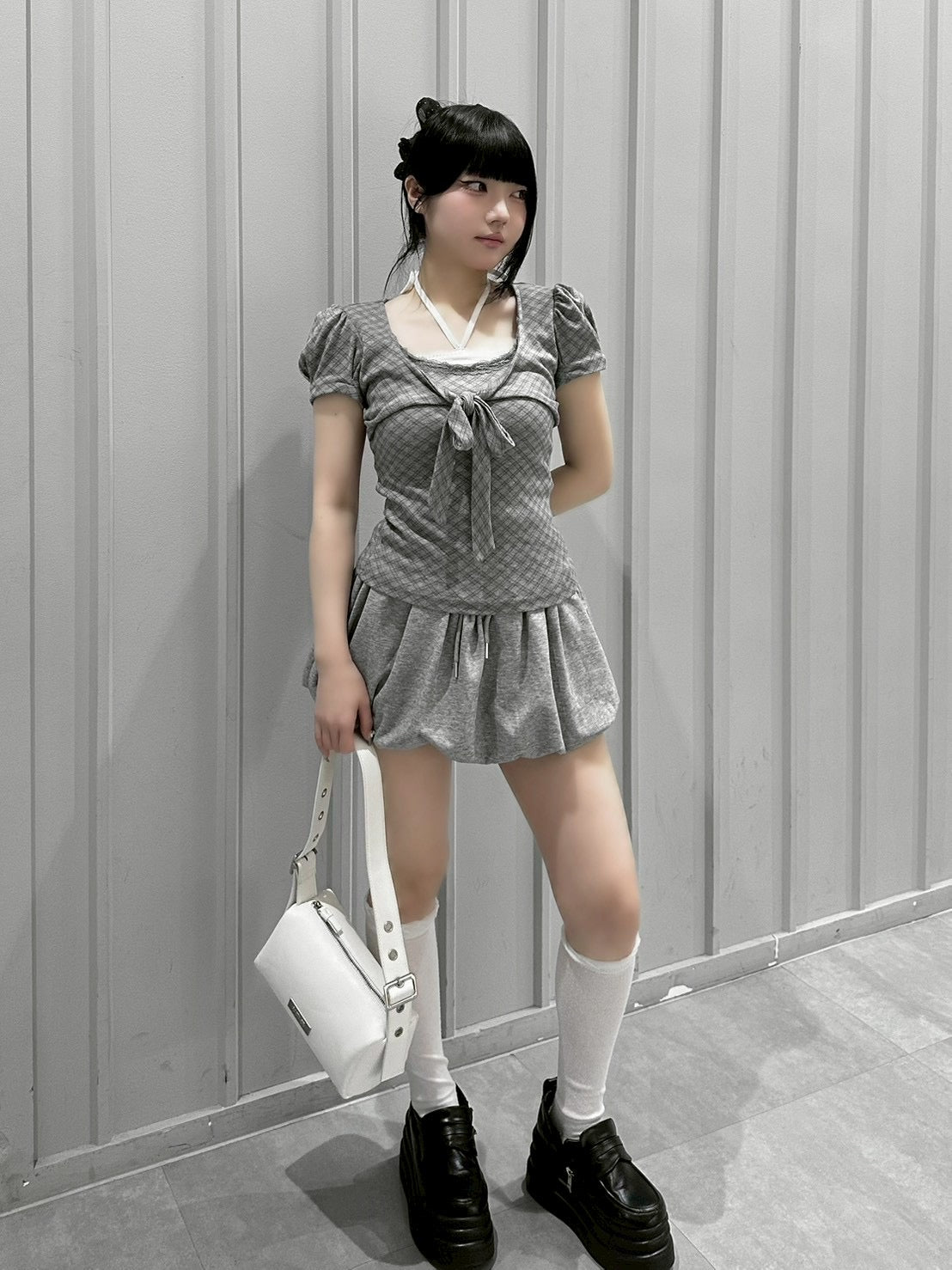 【nmtc+】balloon sweat skirt (3color)
