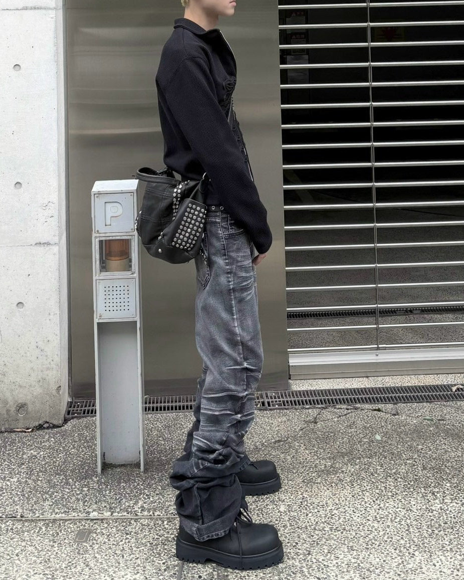 受注制【nmtc+】Lace Up Work Boots