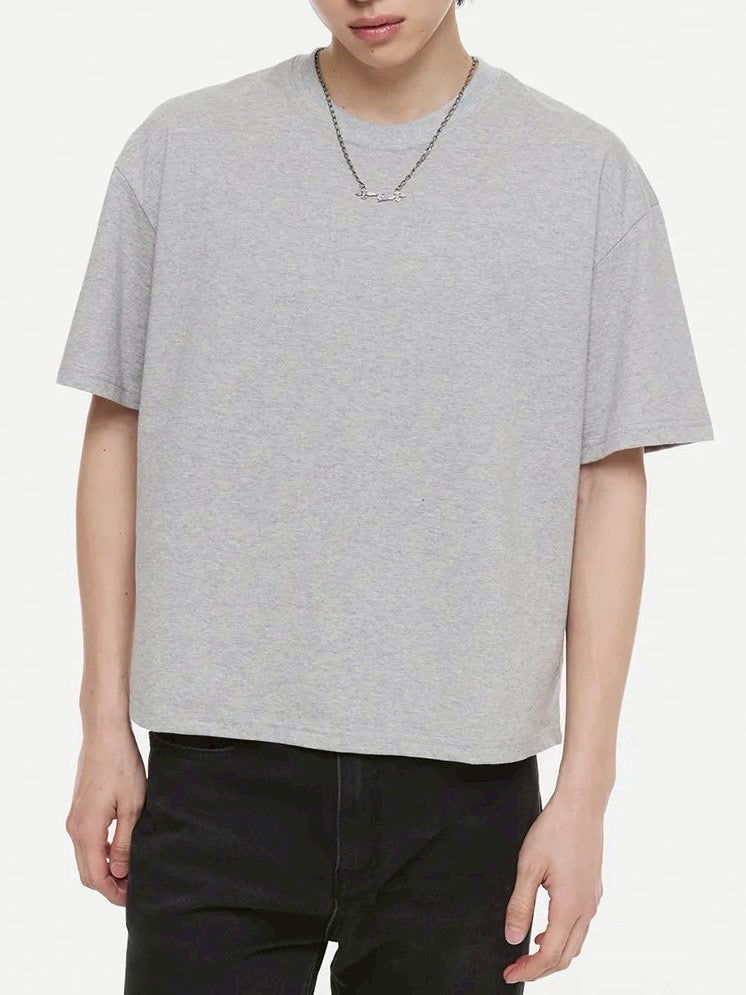 【DNSR】Compact Cotton Crop T-Shirt