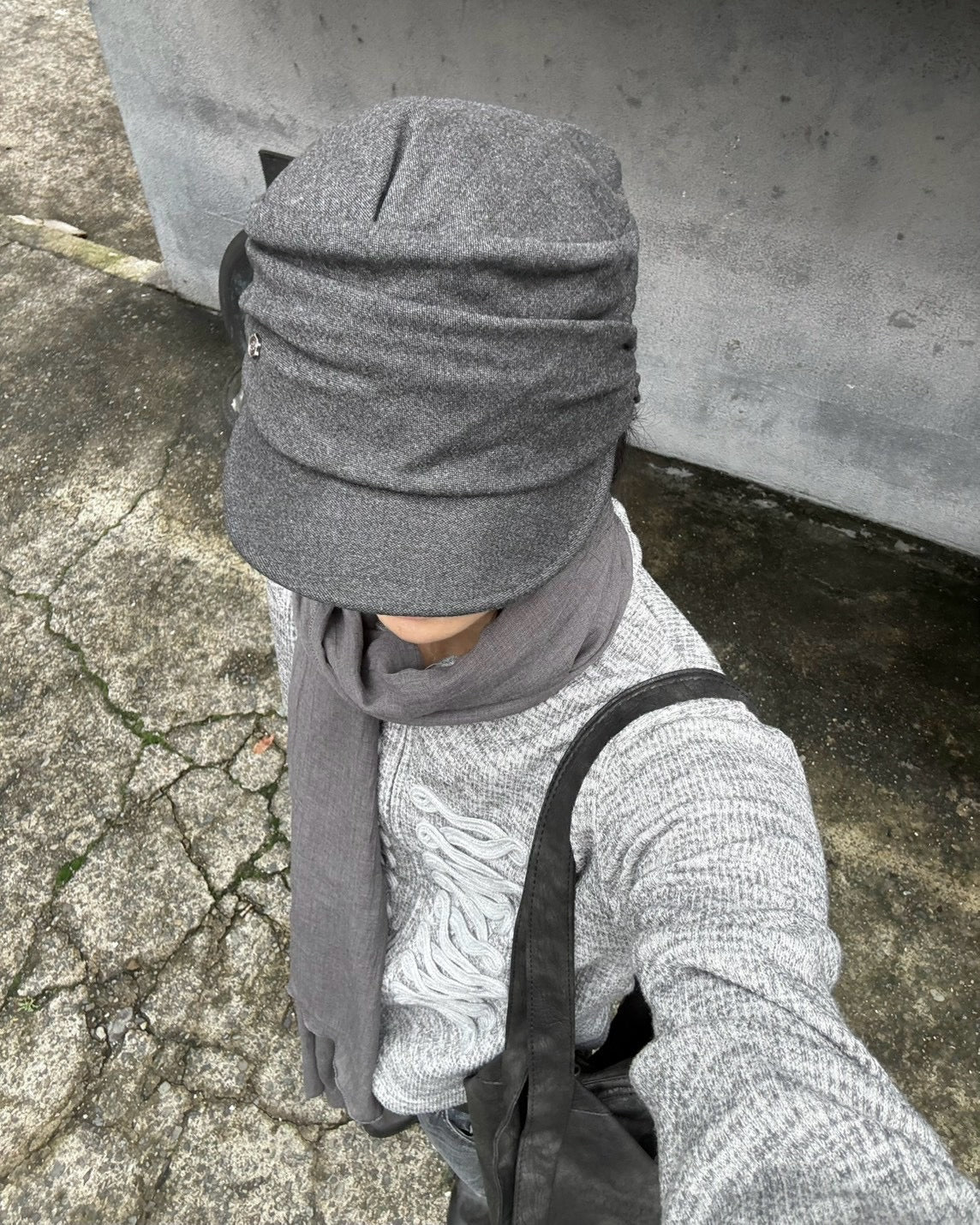 受注制【nmtc+】Ruched Casquette (2color)
